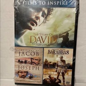 The Story of David, Jacob & Joseph, Barabbas DVD Set